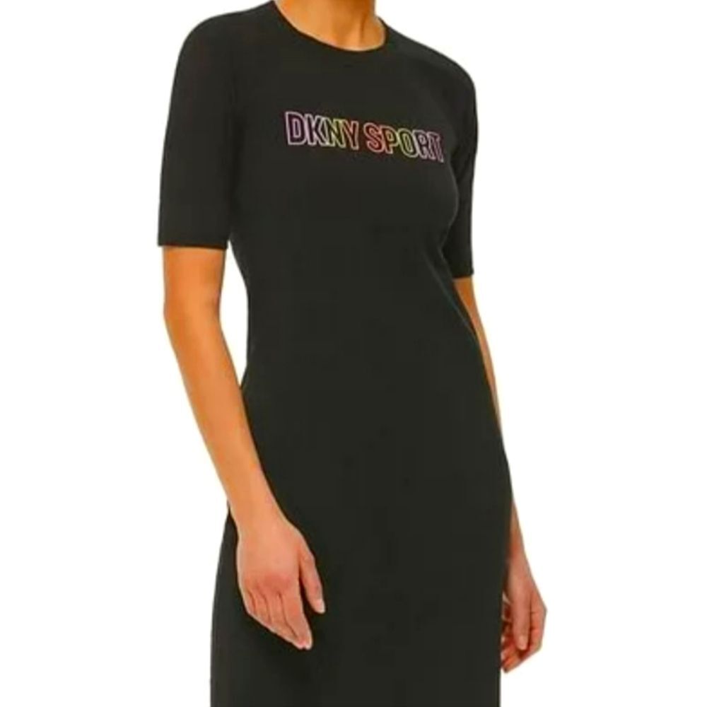 DKNY OMBRE Logo Sports dress